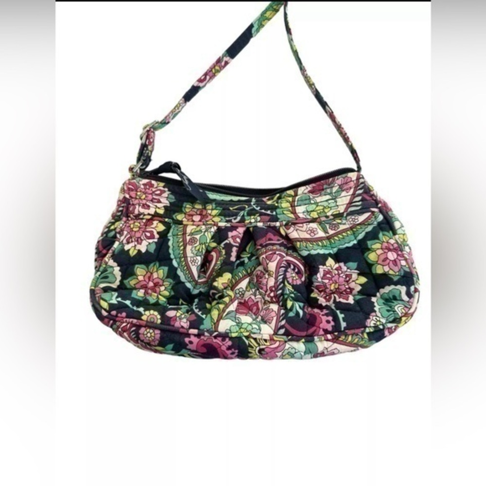 Vera Bradley Crossbody Bag Frannie Retired Petal Paisley Pristine Discontinued